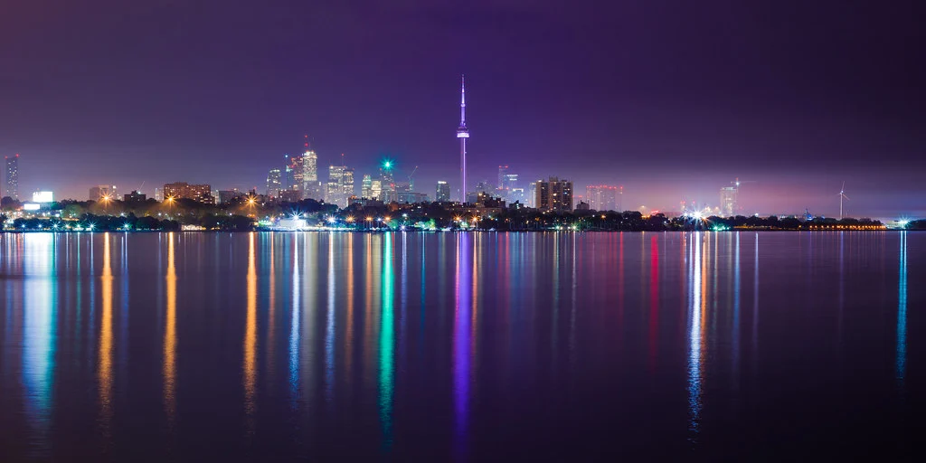 Toronto Skyline At Night 2